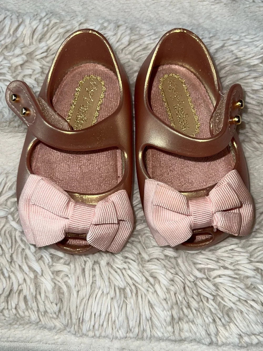 Mini Melissa shiny pink